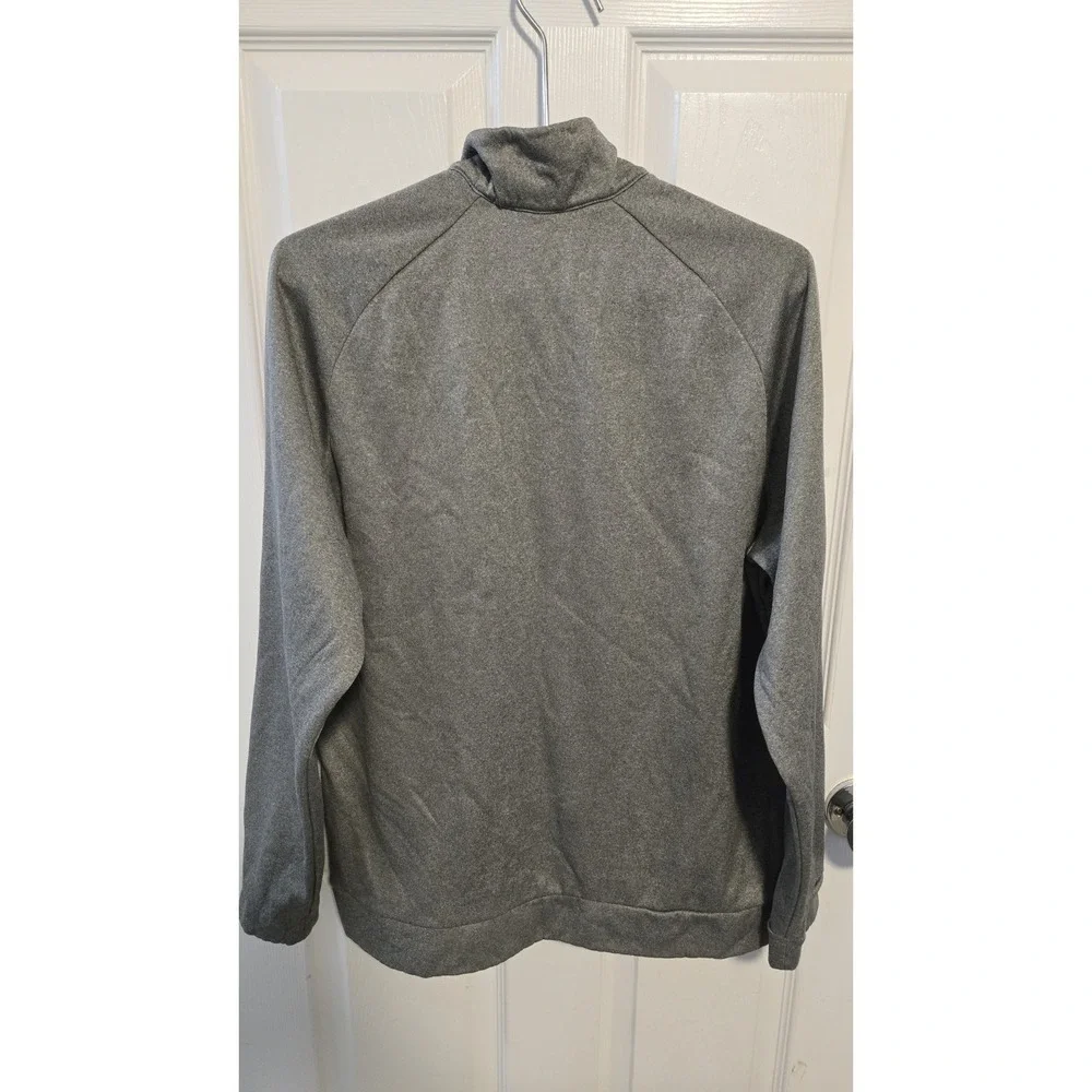 Nike Dri Fit Therma Training 1/4 Zip Pullover Gray Mens Size LARGE